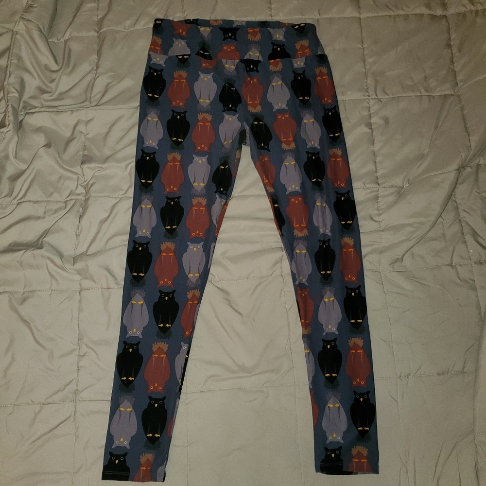 Lularoe Halloween OWL leggings! Rare! TC